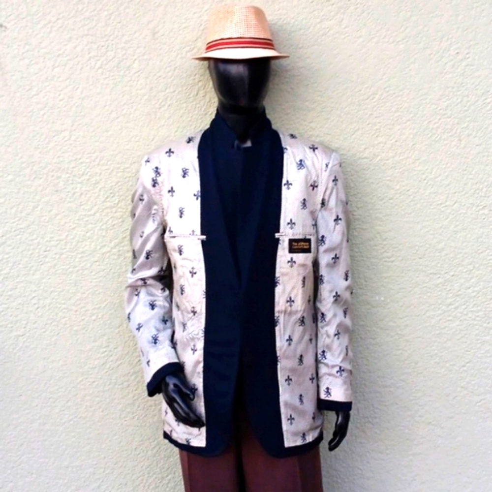 THE JC PENNY VINTAGE COMFORT BLAZER IN CLASSIC BLUE W/CUSTOM INTERIOR (USA)